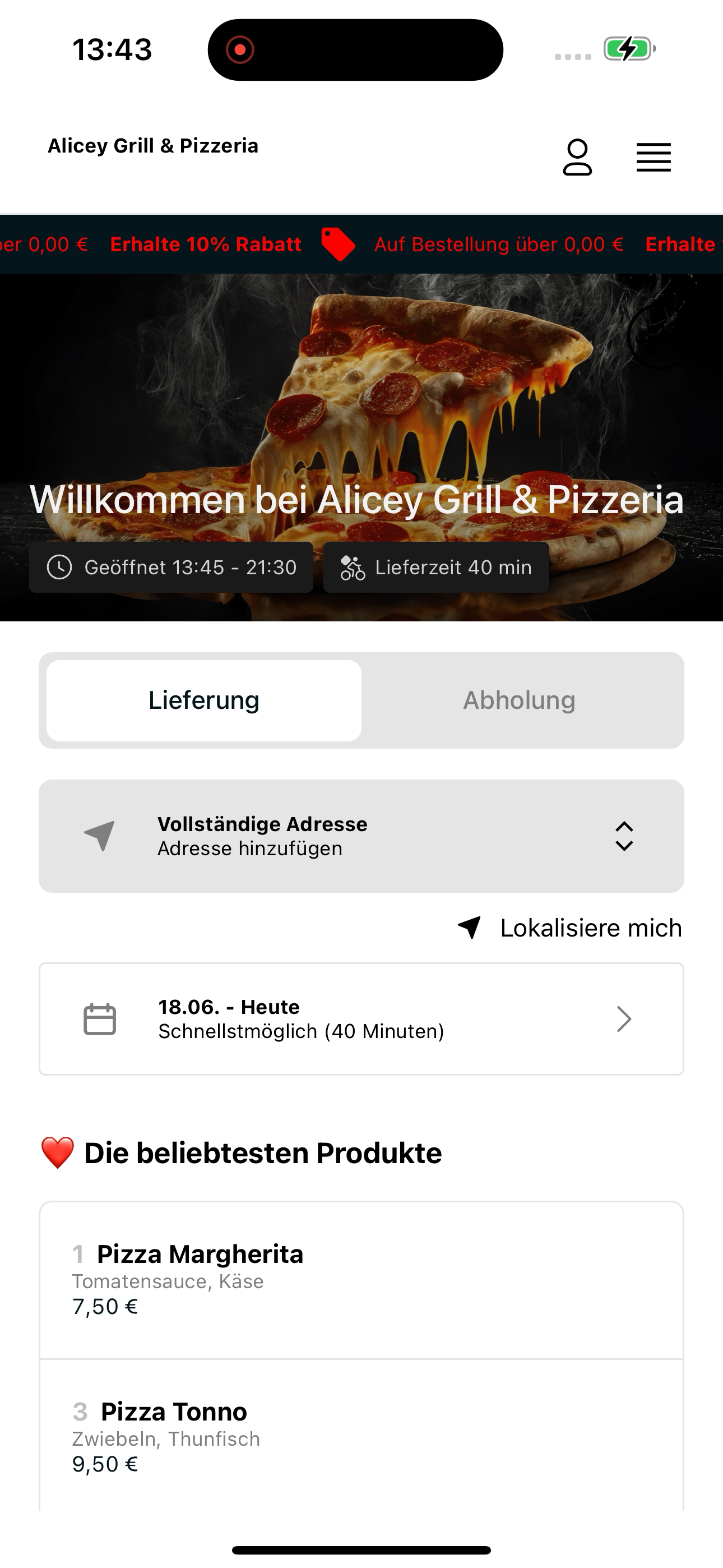 Alicey Grill & Pizzeria screenshot 6