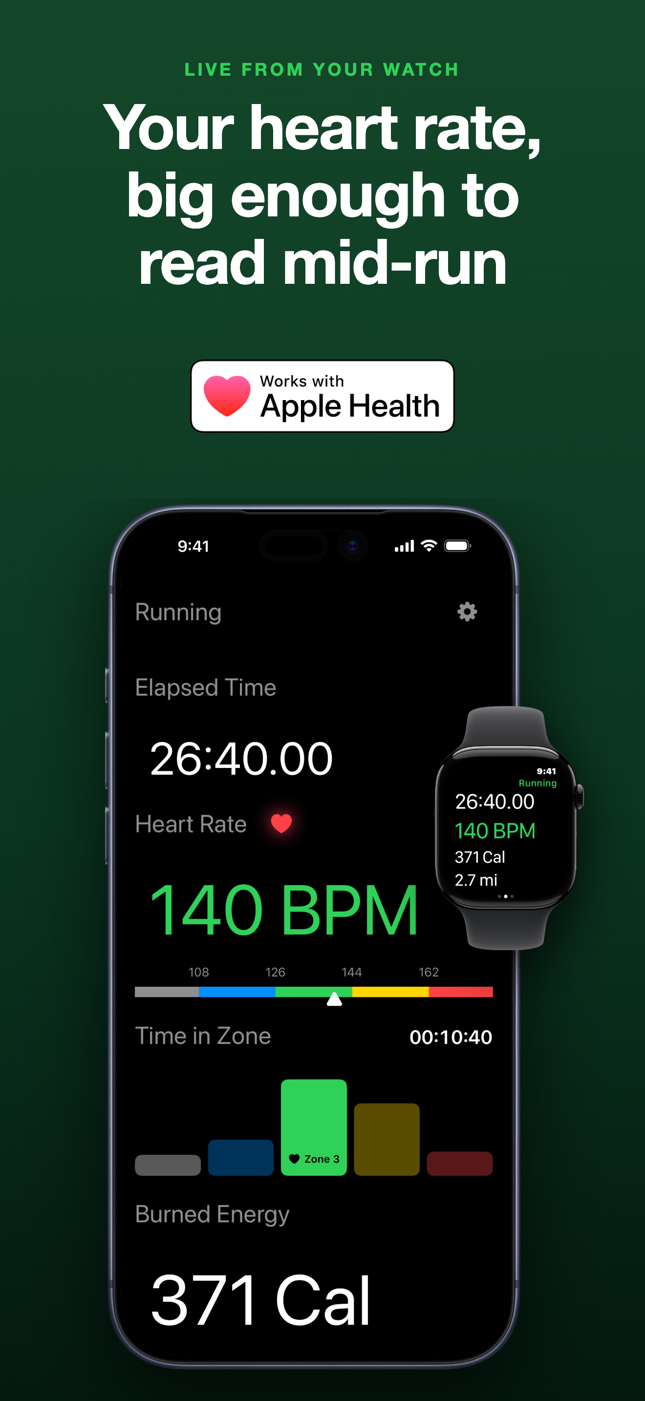 Workout Live - Heart Rate Zone