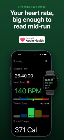 Workout Live - Heart Rate Zone Screenshot 1 of 5