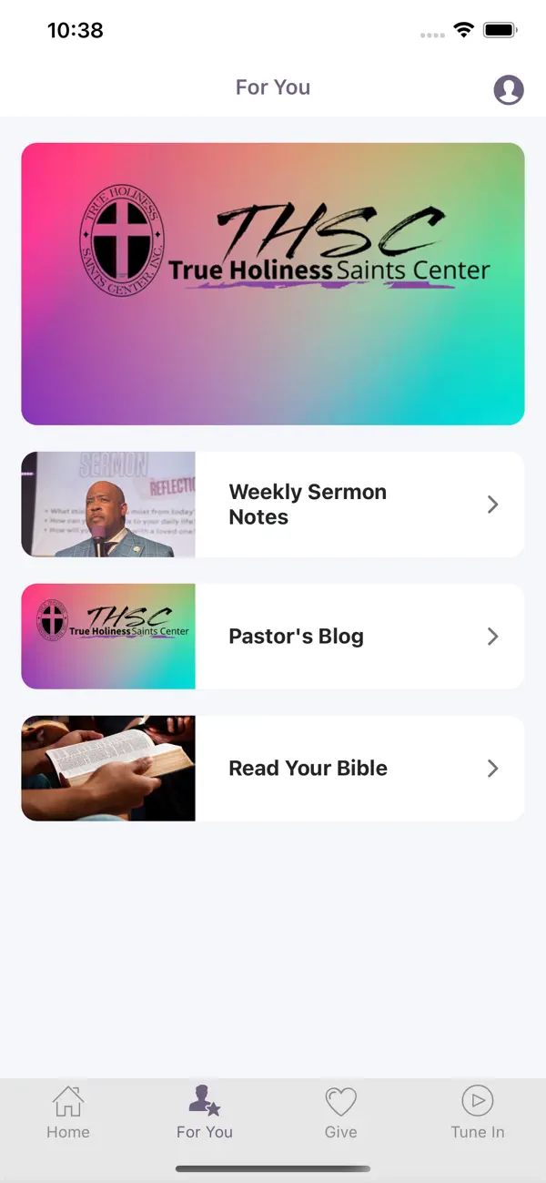 #2. True Holiness Virtual Campus (iOS) By: True Holiness Church of God