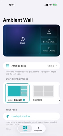 Ambient Wall screenshot 1