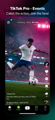 TikTok Pro - Events screenshot 1