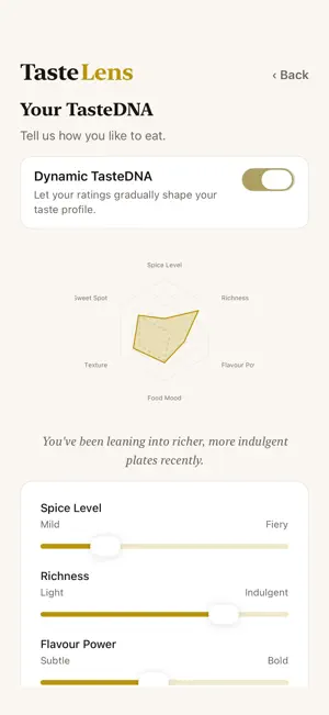 TasteLens: Menu Scanner screenshot 4