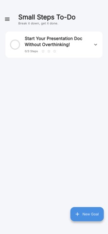 Small Steps To-Do Screenshot 2 of 7
