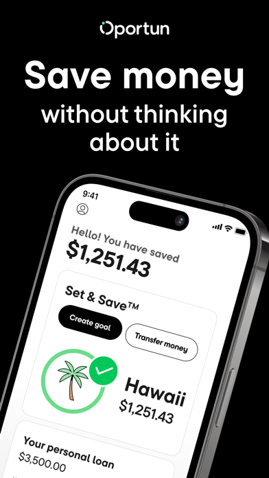 Oportun: Finances made simple iPhone screenshot 1 - Finance app
