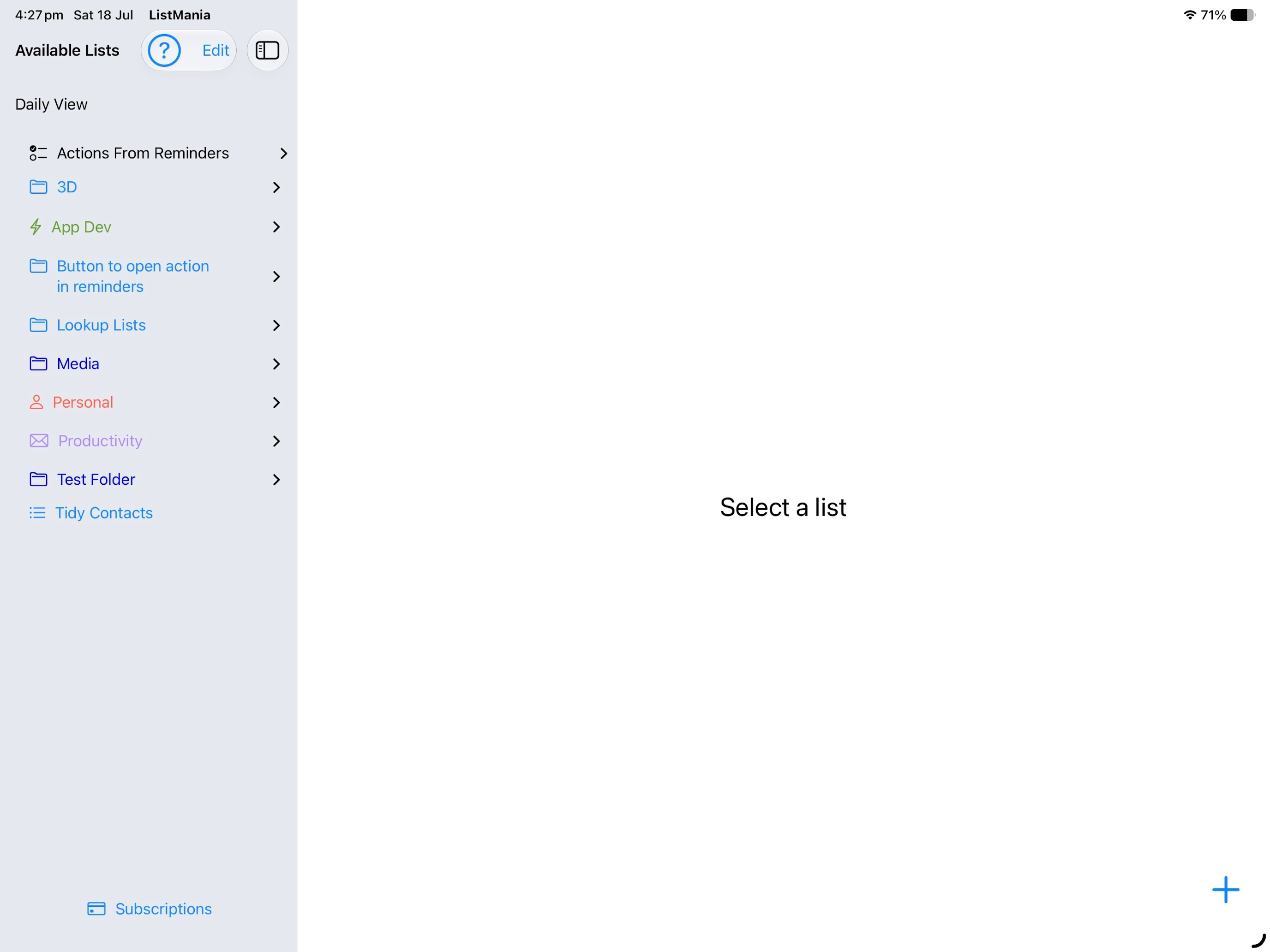 ListMania screenshot 7