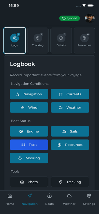 EkyNavy - Sailing Logbook Screenshot 2 of 9