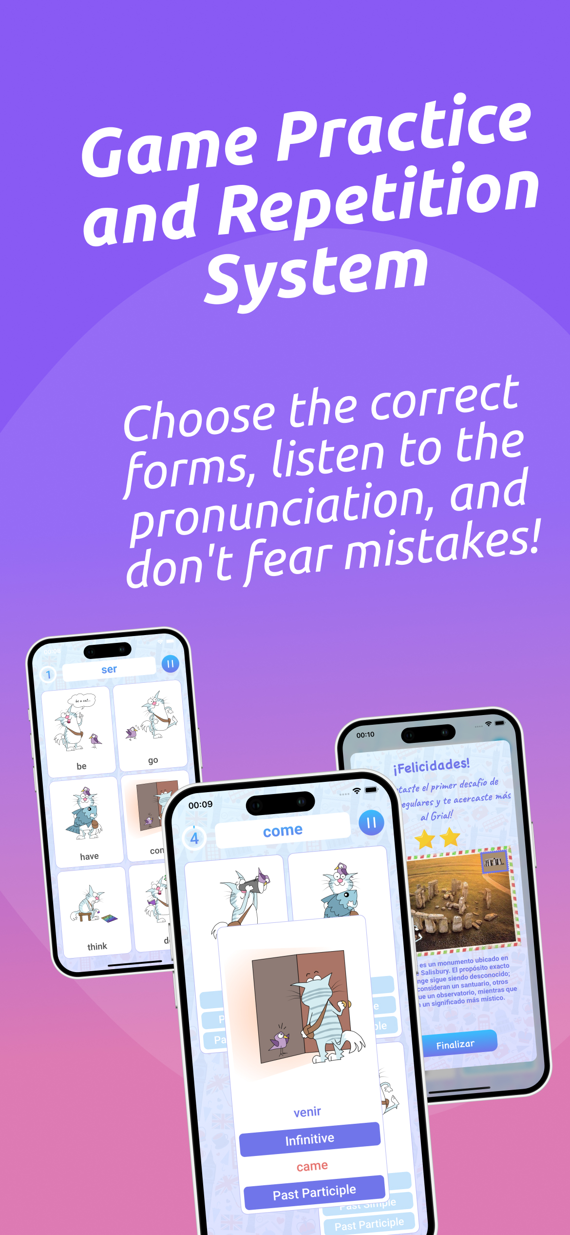 Irregular Verbs with Gramm screenshot 3