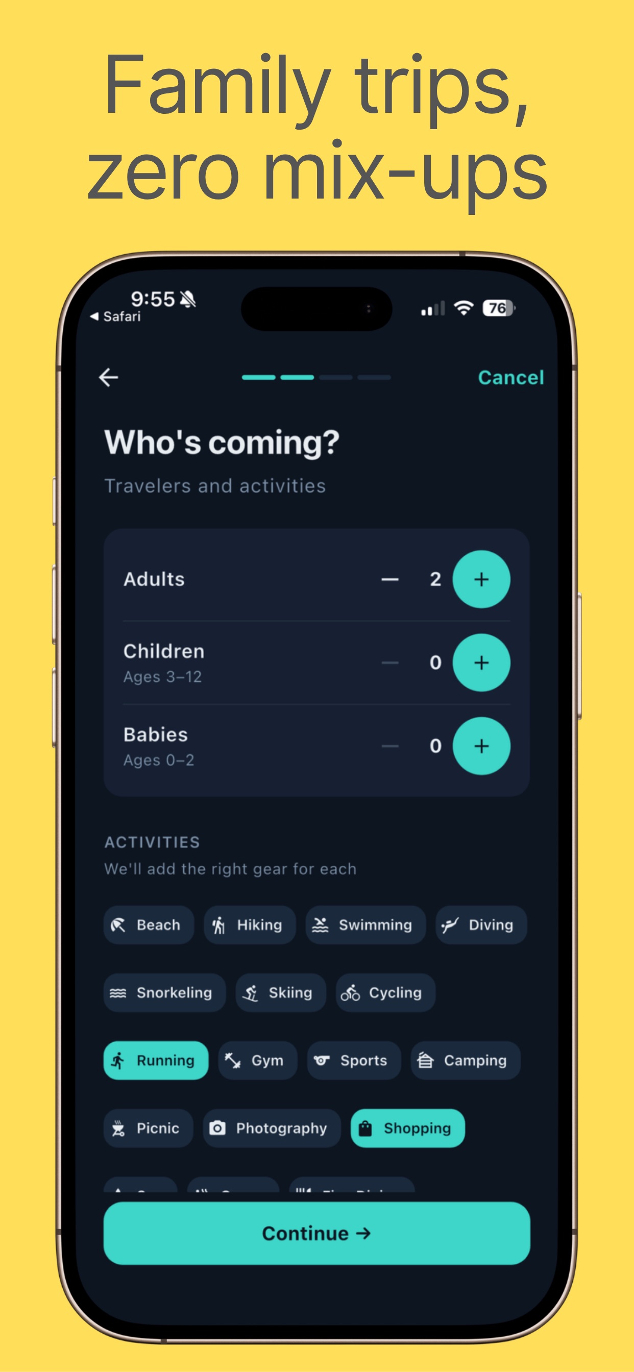 Screenshot 4 of TrvlPckr - Pack Smartly