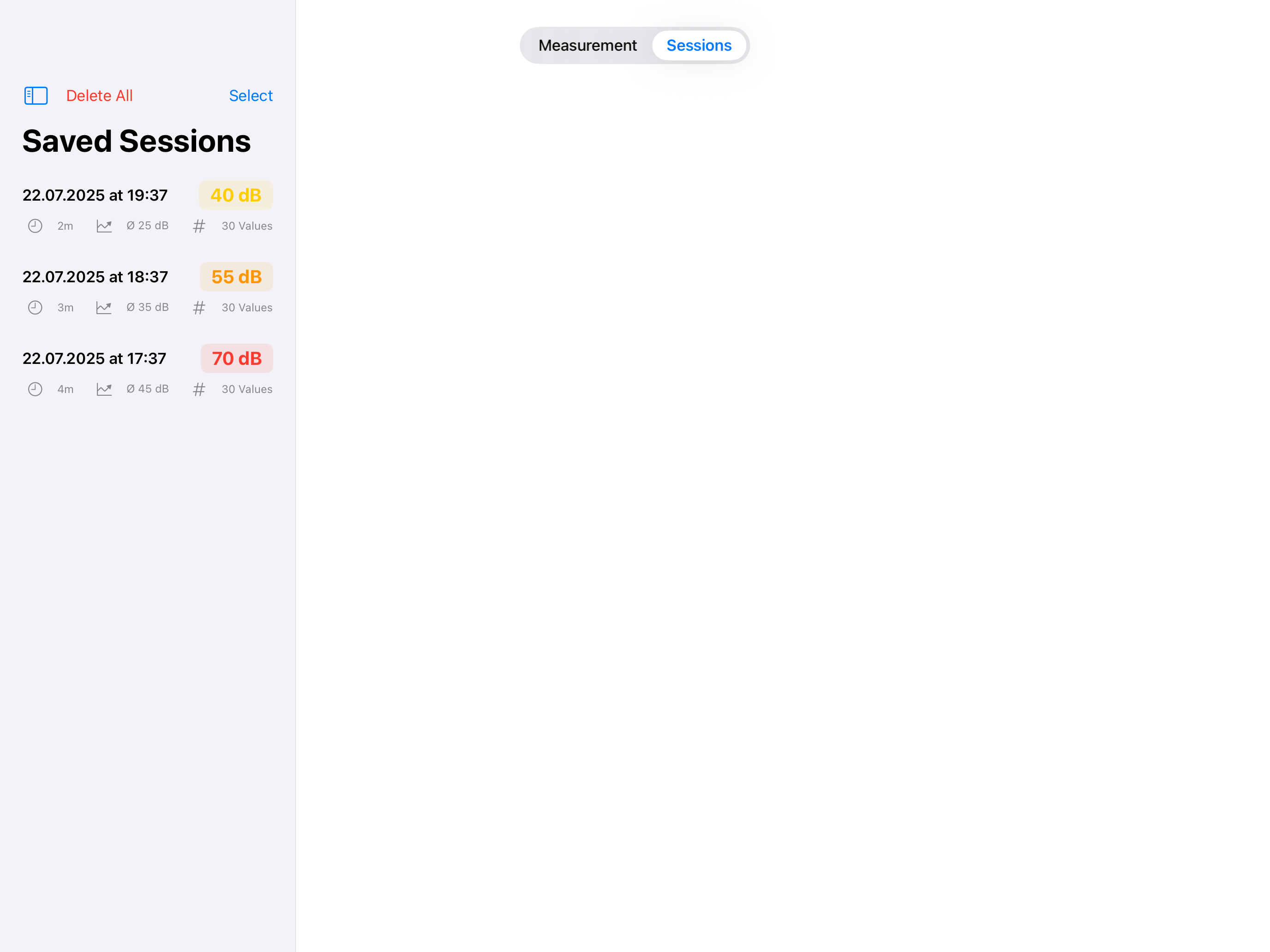 Simple dB Meter screenshot 9