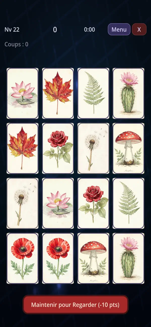 Screenshot #3 pour Mnemora: Card Match Puzzle