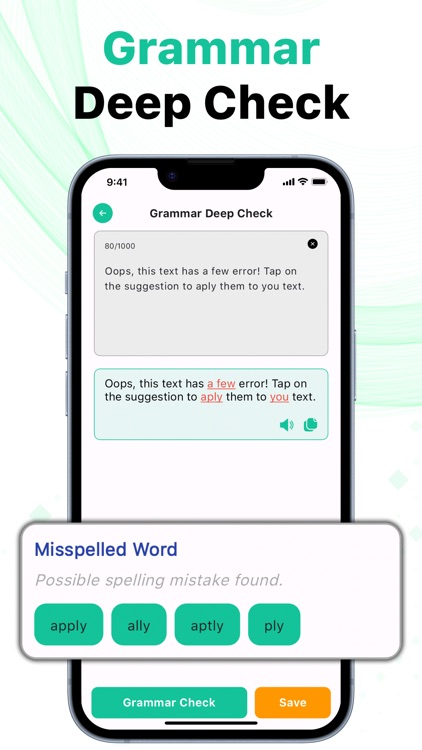 English Grammar & Spell Check