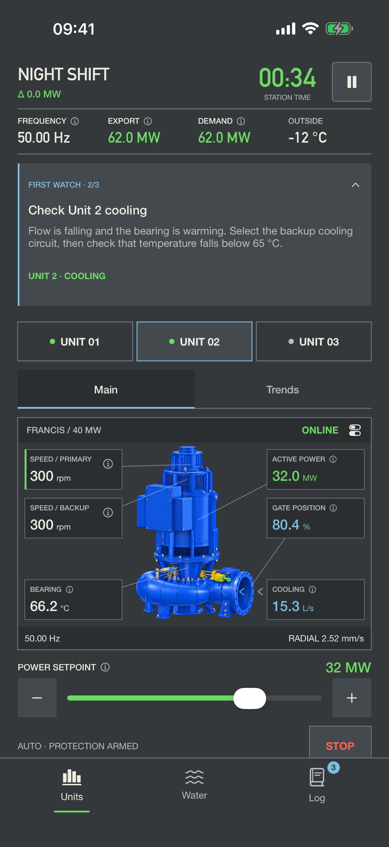 Screenshot 1 of Night Shift: Hydro Control