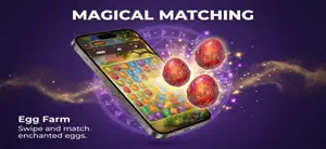 Match 3 Eggs: Magic Puzzle screenshot 1