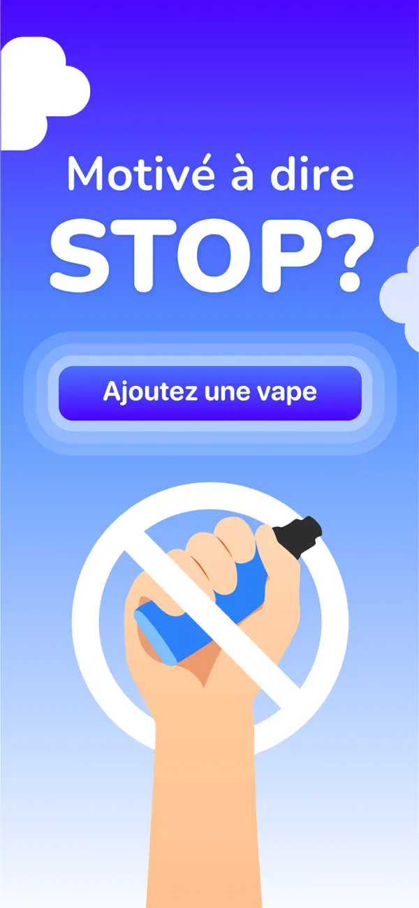 Screenshot #1 pour Puff Count: Arrêter de Vape