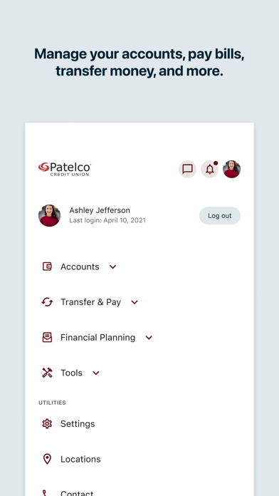 Patelco Mobile Banking Screenshot