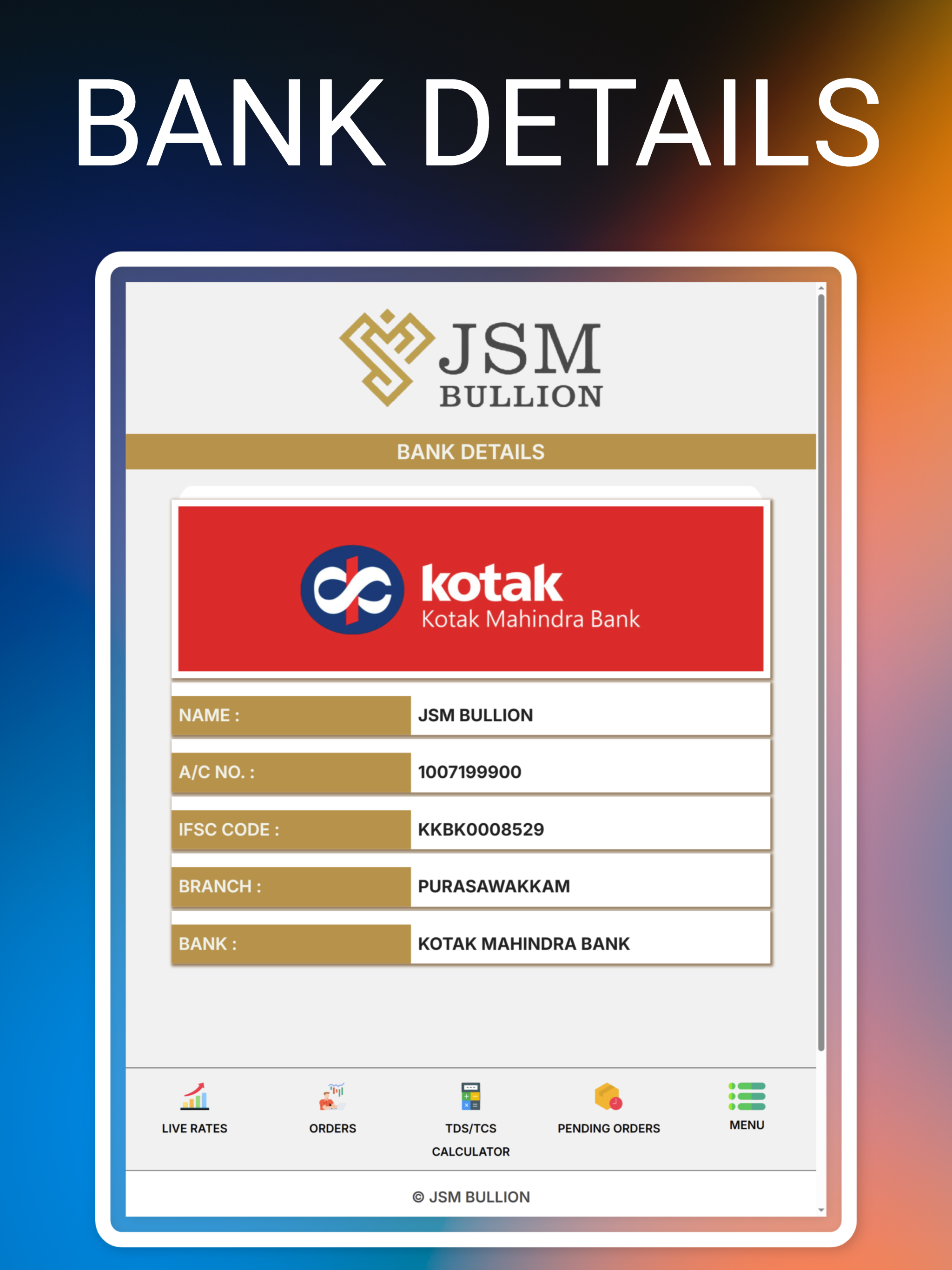 JSM Bullion Spot screenshot 15