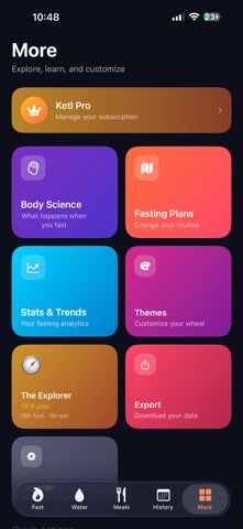 Ketl: Fasting Tracker Screenshot 6 of 10