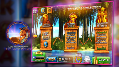 Slots Pharaoh's Way Casino App Screenshot