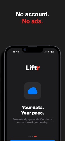 Workout Log & Tracker – Liftr Screenshot 9 of 9