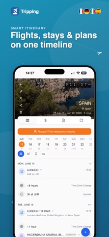 Tripping: Travel Planner screenshot