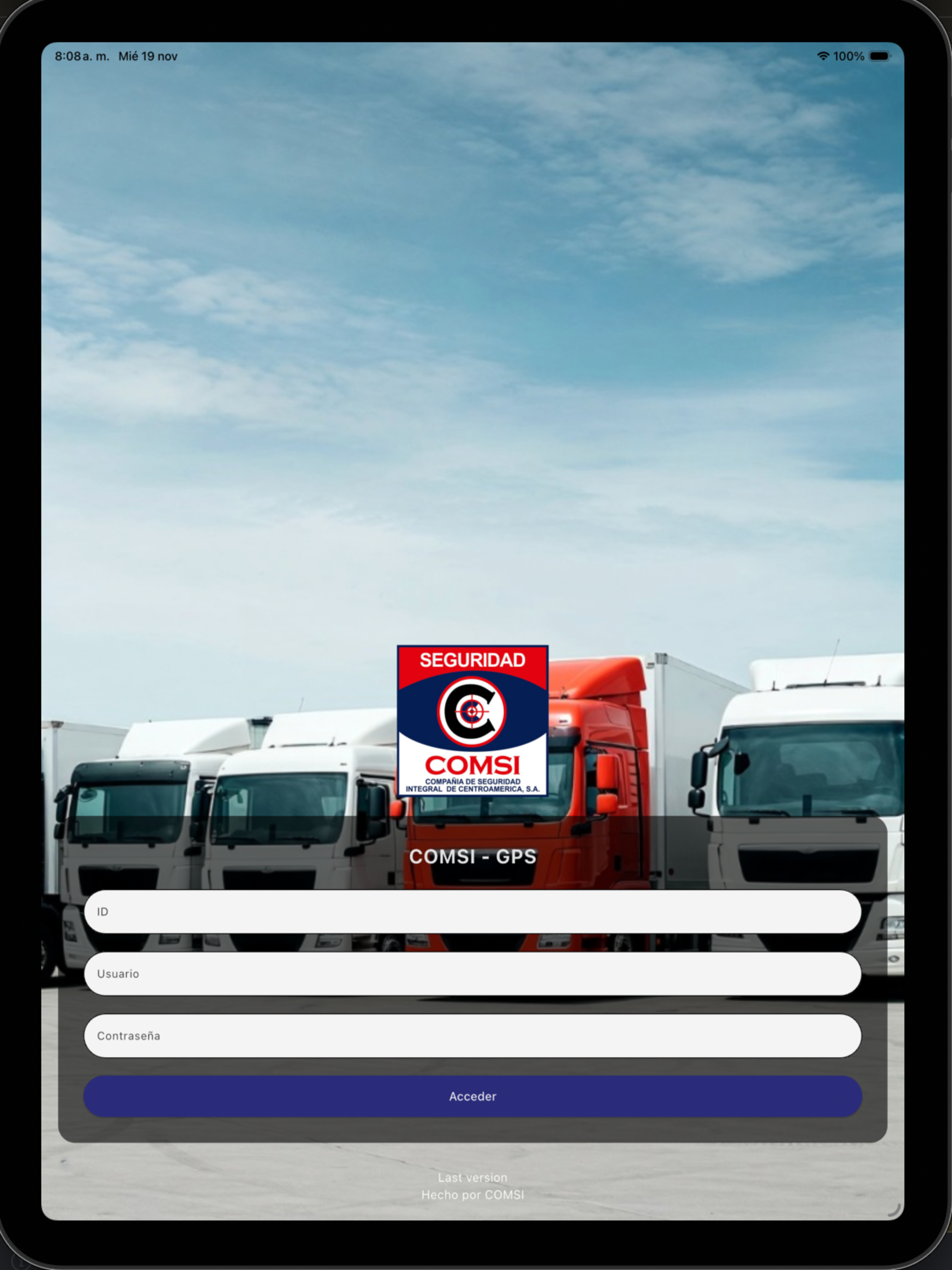COMSI GPS APP