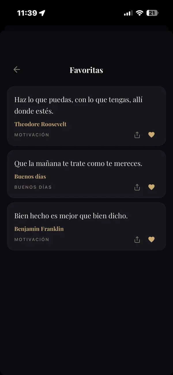 Screenshot #3 pour Worvz: Citations du Quotidien