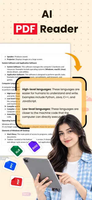 AI PDF Reader : PDF Speaker screenshot 1