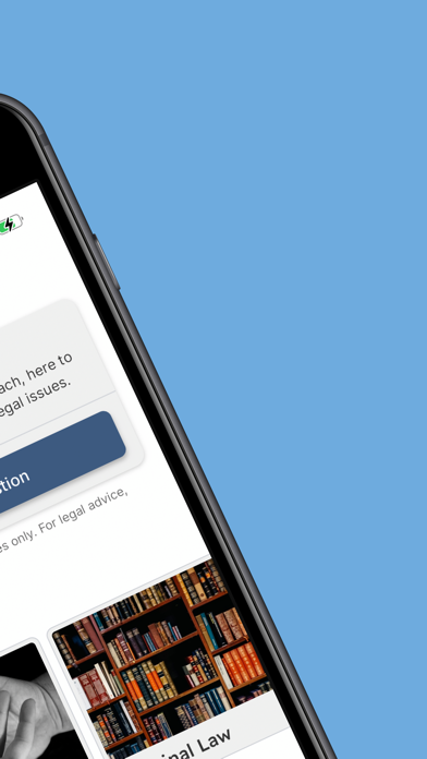 AI Law App Screenshot