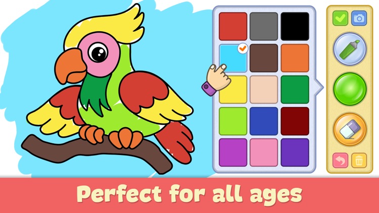 Drawing for kids: doodle games screenshot-0