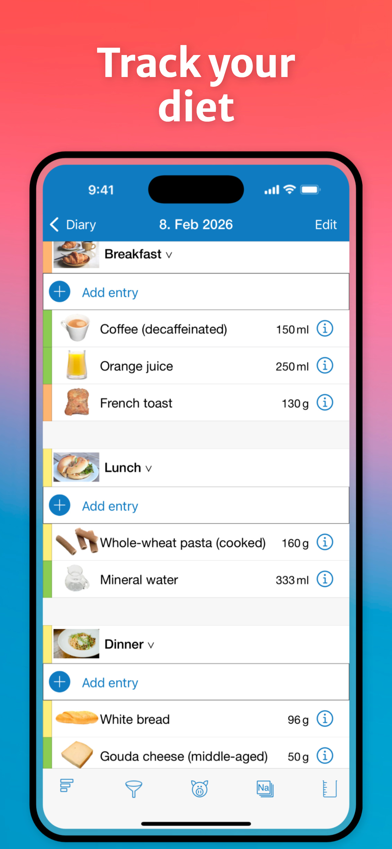 Food Intolerances screenshot 3