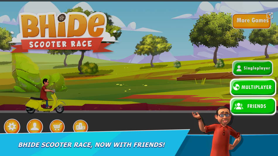 #1. Bhide Scooter Race| TMKOC Game (iOS) 由: Neela Mediatech Private Limited