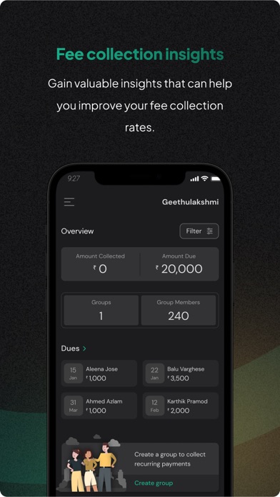 CoFee - Fee Collection App Screenshot