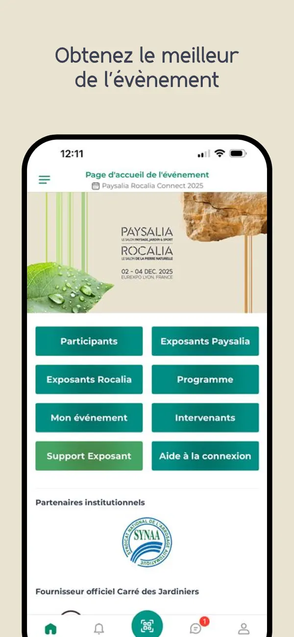 Screenshot #2 pour Paysalia Rocalia Connect