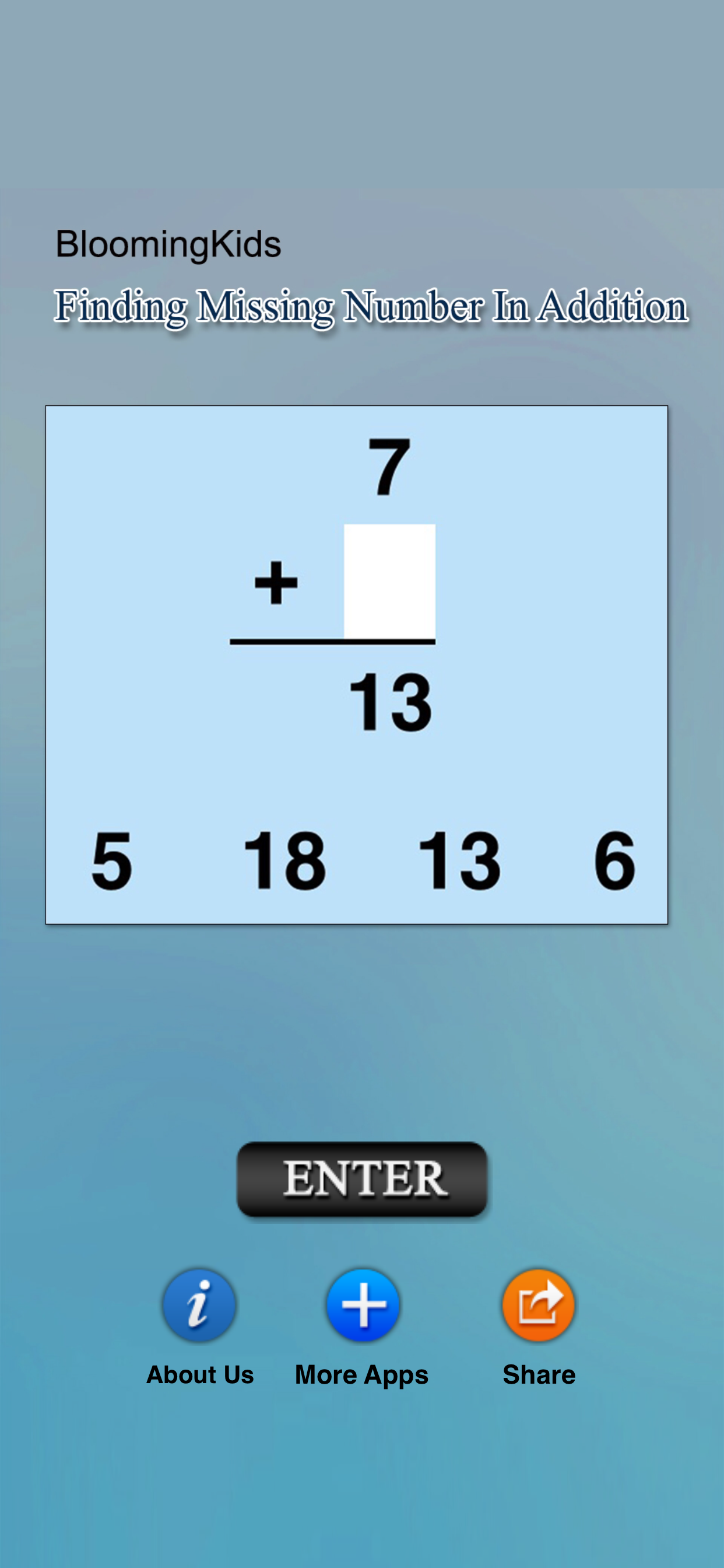 Find Missing Number Addition
