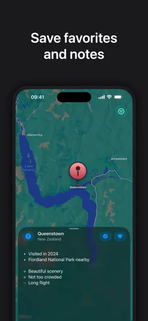 Placemarks: Travel Map screenshot 2