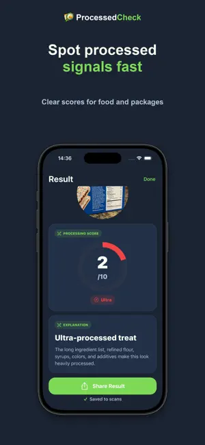 ProcessedCheck screenshot 3