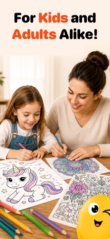 ColorWish: AI Coloring Pages screenshot