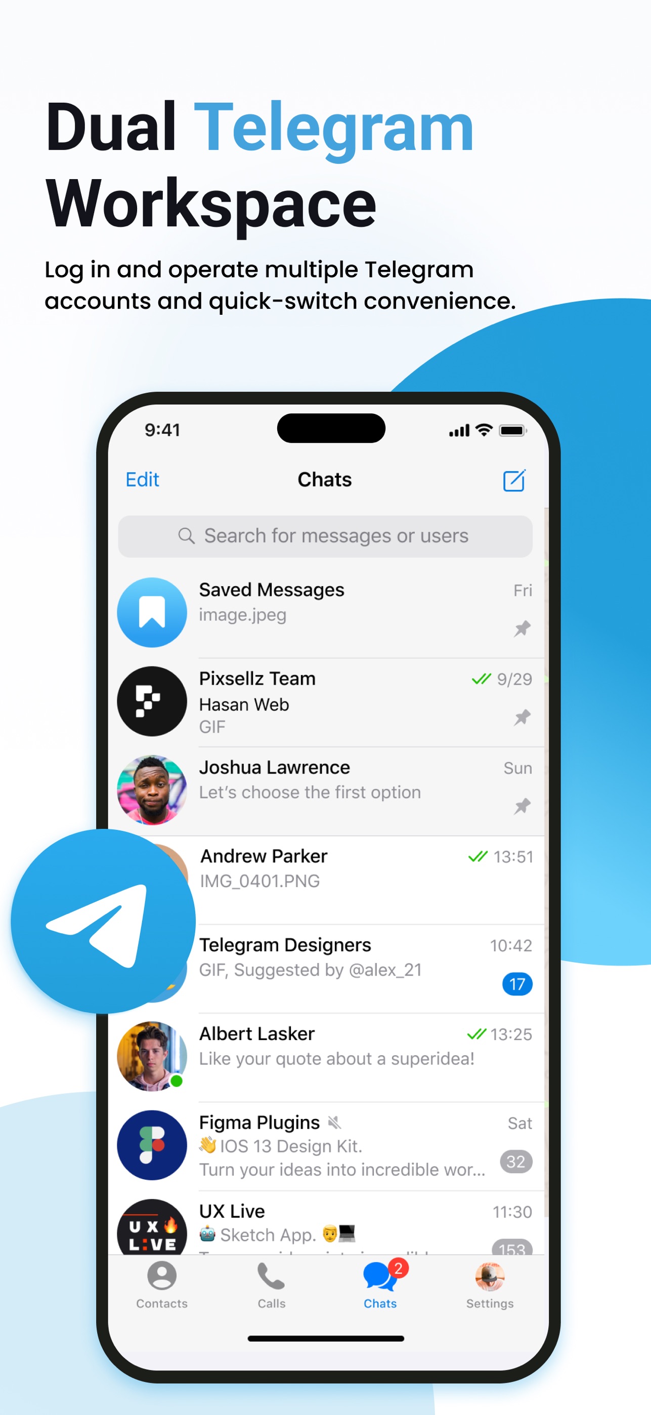 Screenshot 3 of Dual App: Web Messenger & Chat