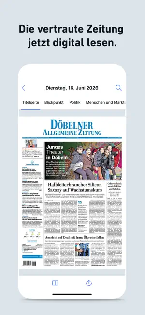 DAZ E-Paper: News aus Döbeln screenshot 3