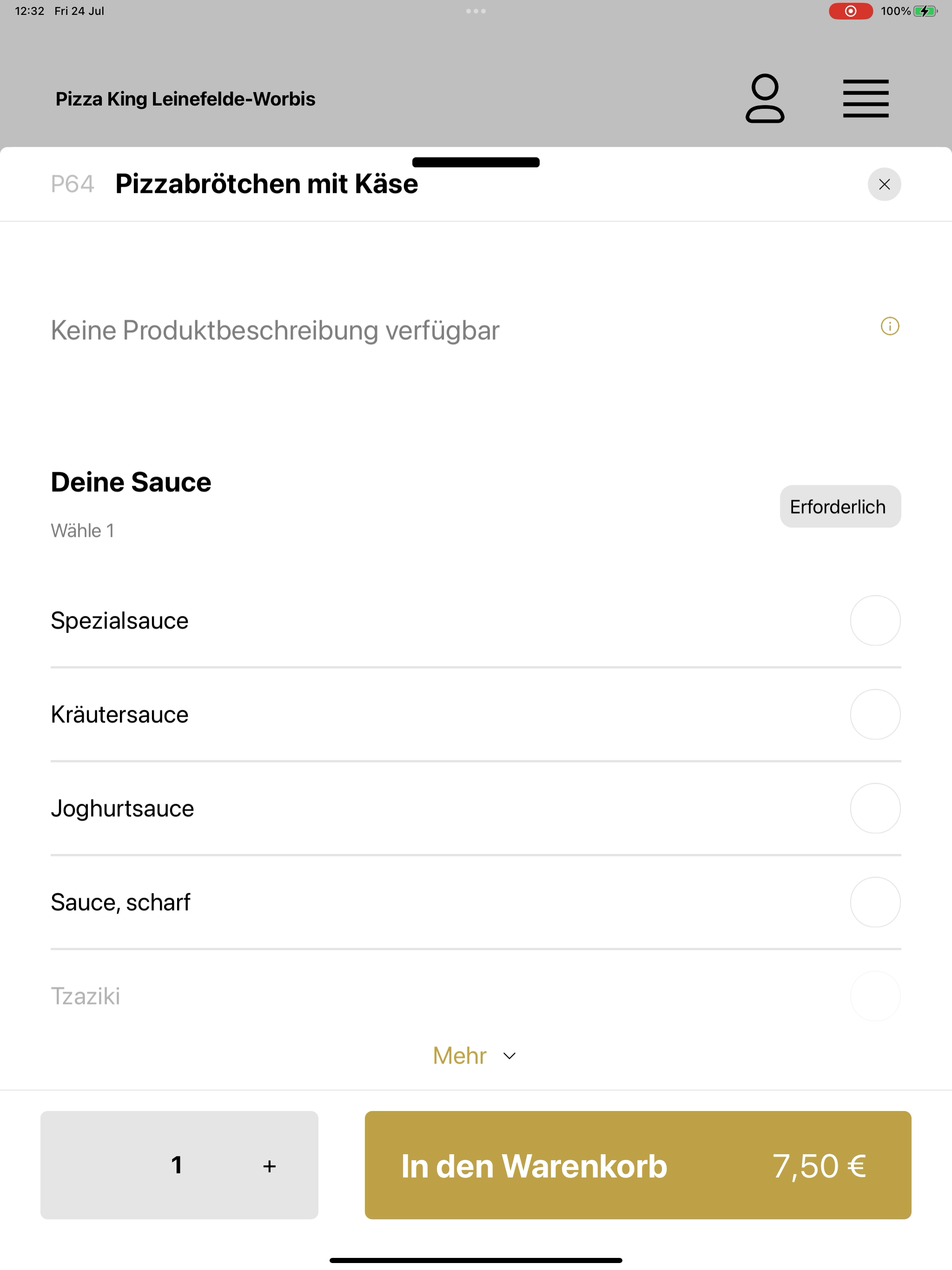 Pizza King Leinefelde-Worbis screenshot 15
