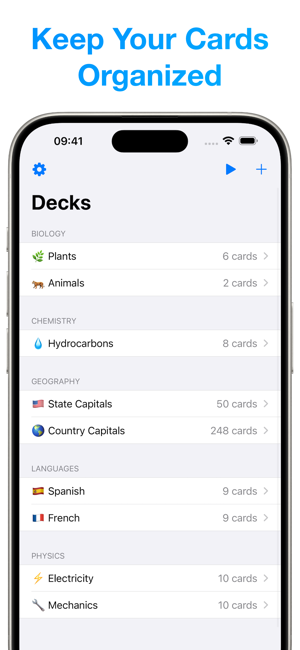 Amazing Flash Cards Screenshot