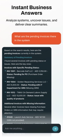 Aura AI for Work iPhone screenshot