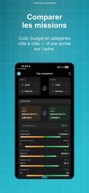 Pikscan: Note de frais screenshot 5 of 9