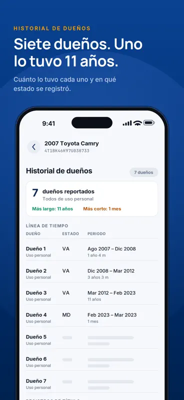 VIN Check: Car History Canada screenshot 5 of 10