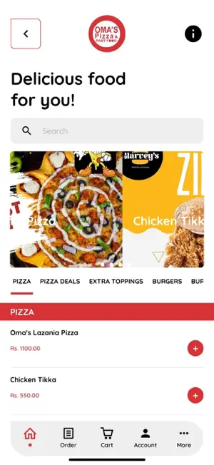 OMA'S Pizza & Fast Food screenshot 2