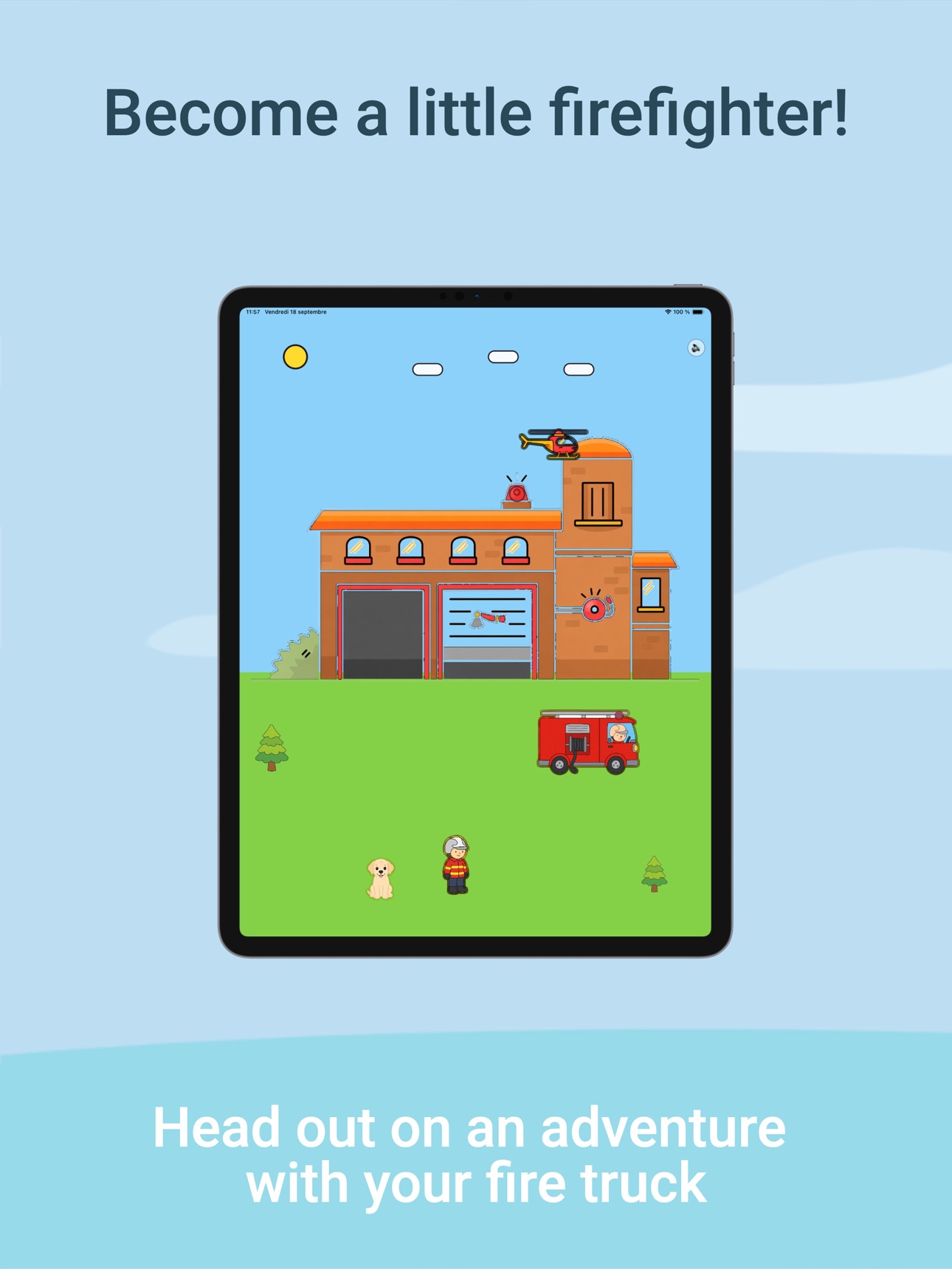 Screenshot 7 of Little Fire Crew – Fire Truck