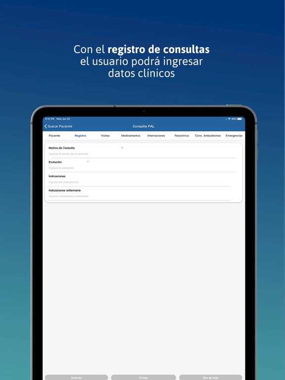 Screenshot #5 pour App HB Clínica