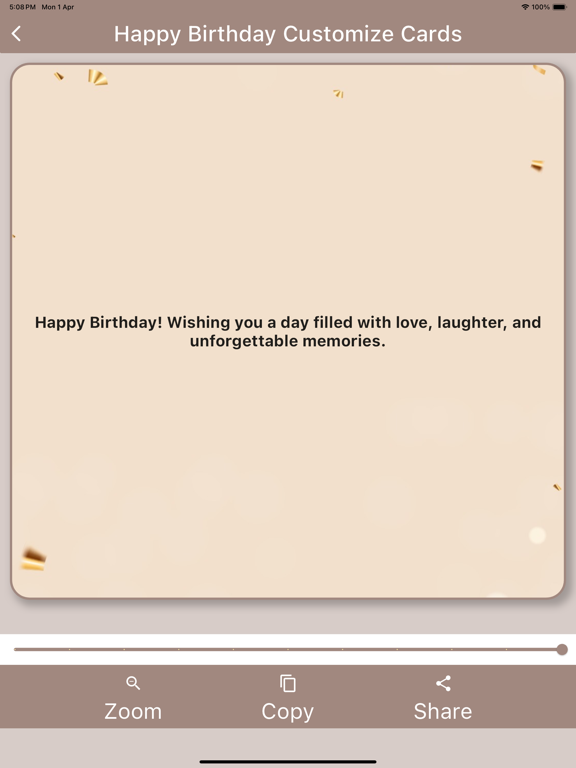 Happy Birthday Customize Cardsのおすすめ画像8