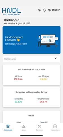 HNDL Fleet Management screenshot